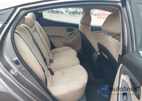 2013 Hyundai Elantra Gls from USA, damaged, VIN 5NPDH4AE6DH426778